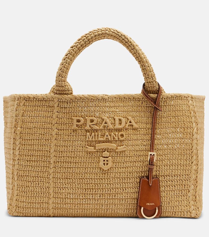 prada medium raffia