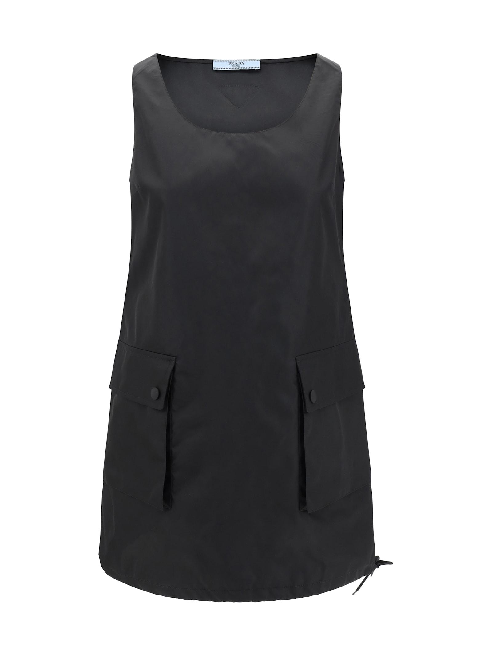 prada nylon mini dress