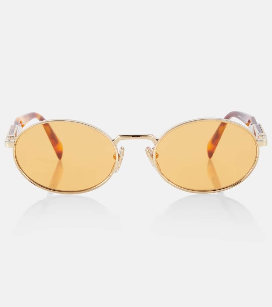 prada oval sunglasses