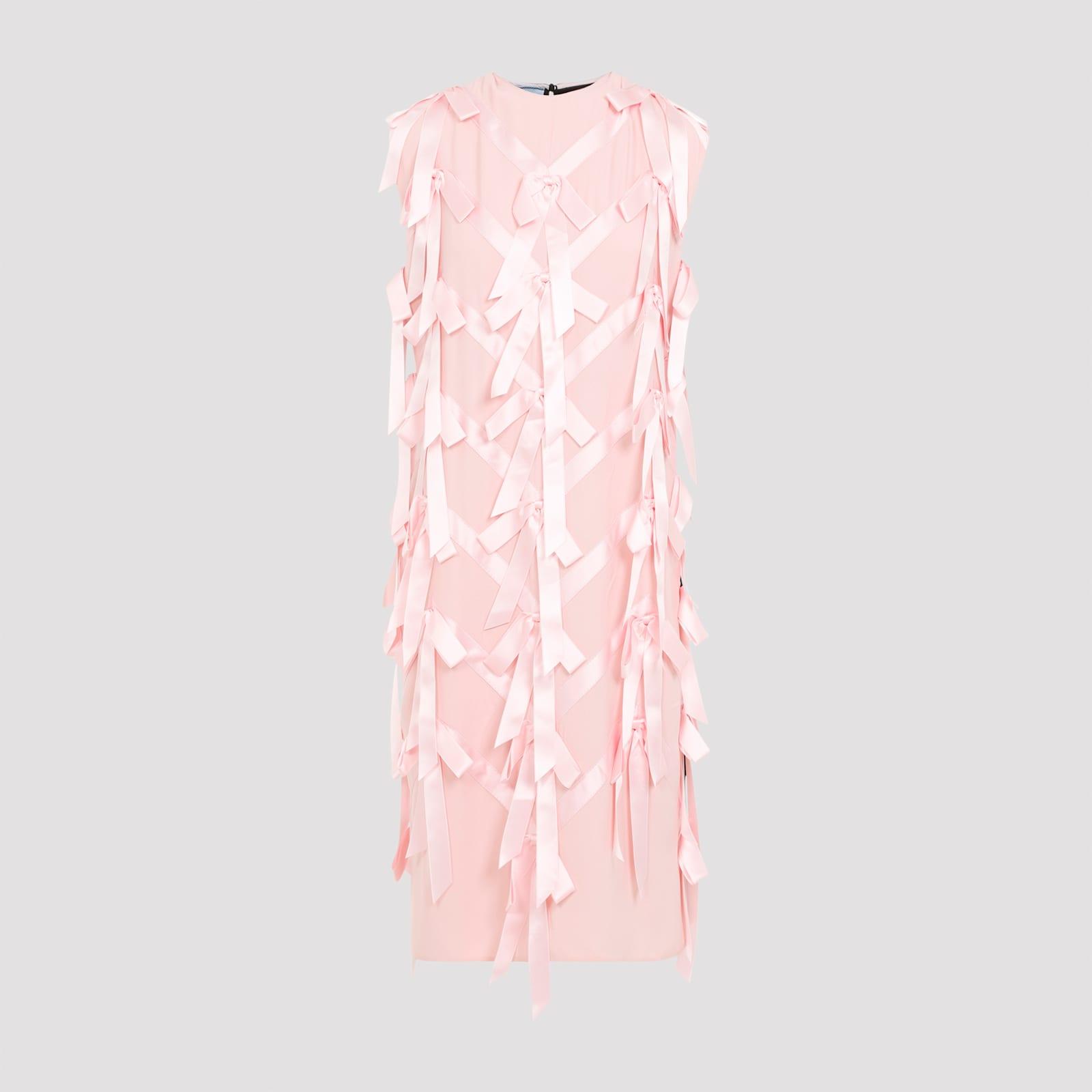 prada panelled sleeveless dress