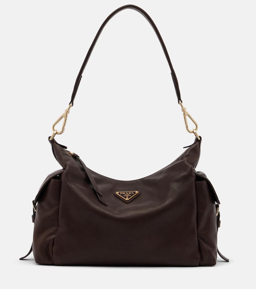 prada prada explore large leather shoulder bag