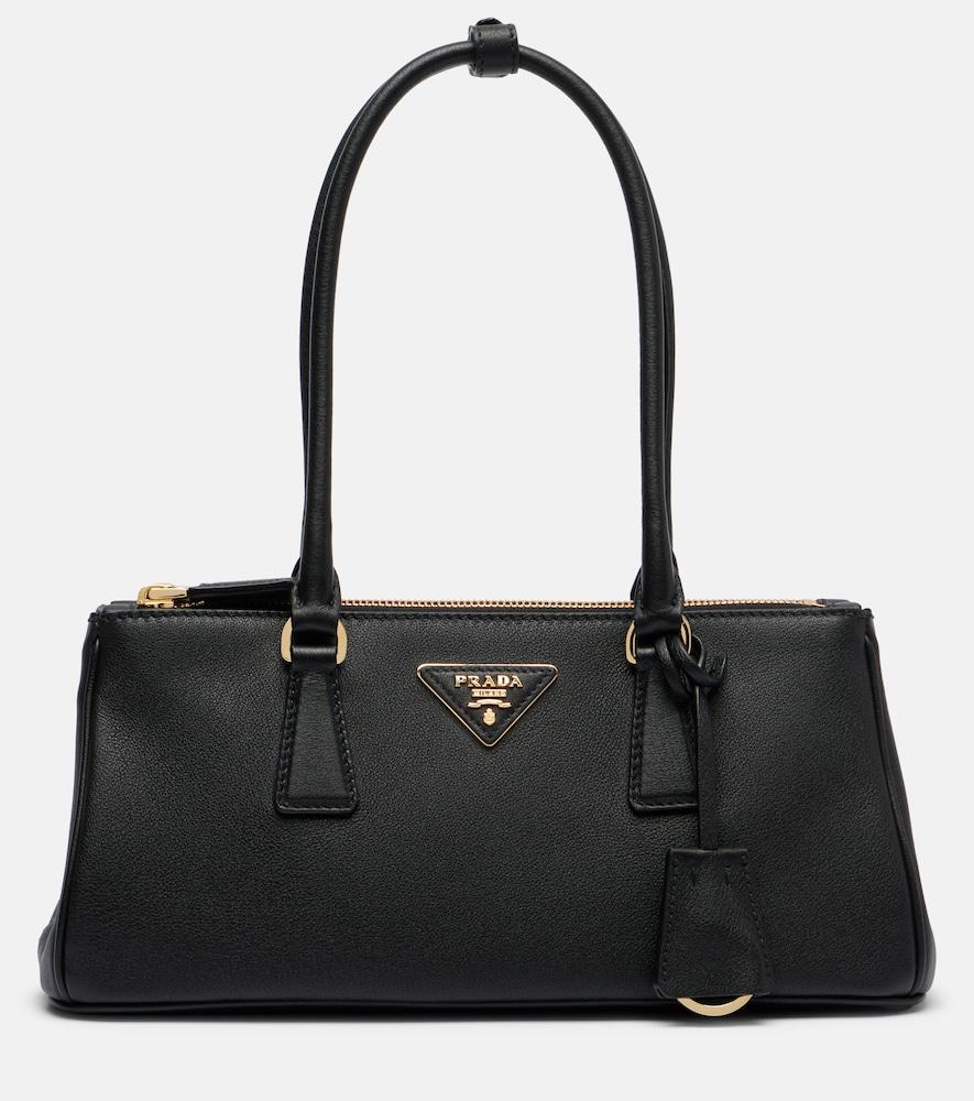 prada prada galleria medium leather tote bag