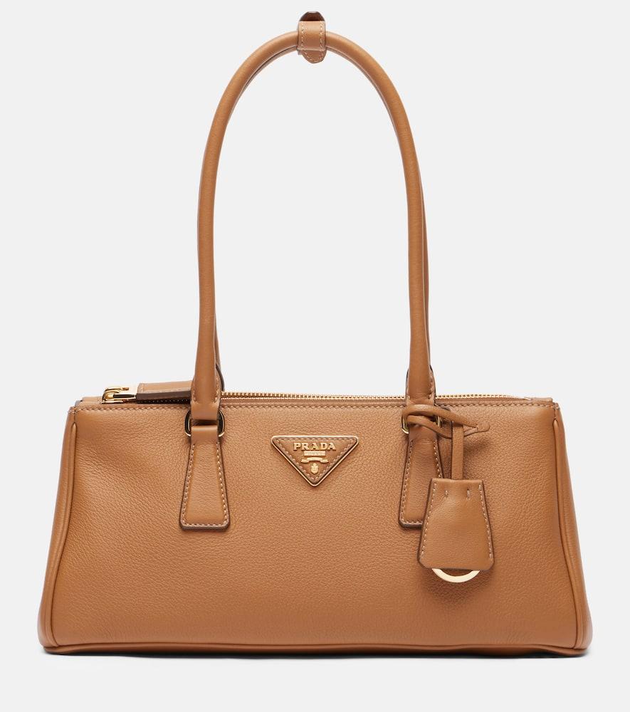 prada prada galleria medium leather tote bag