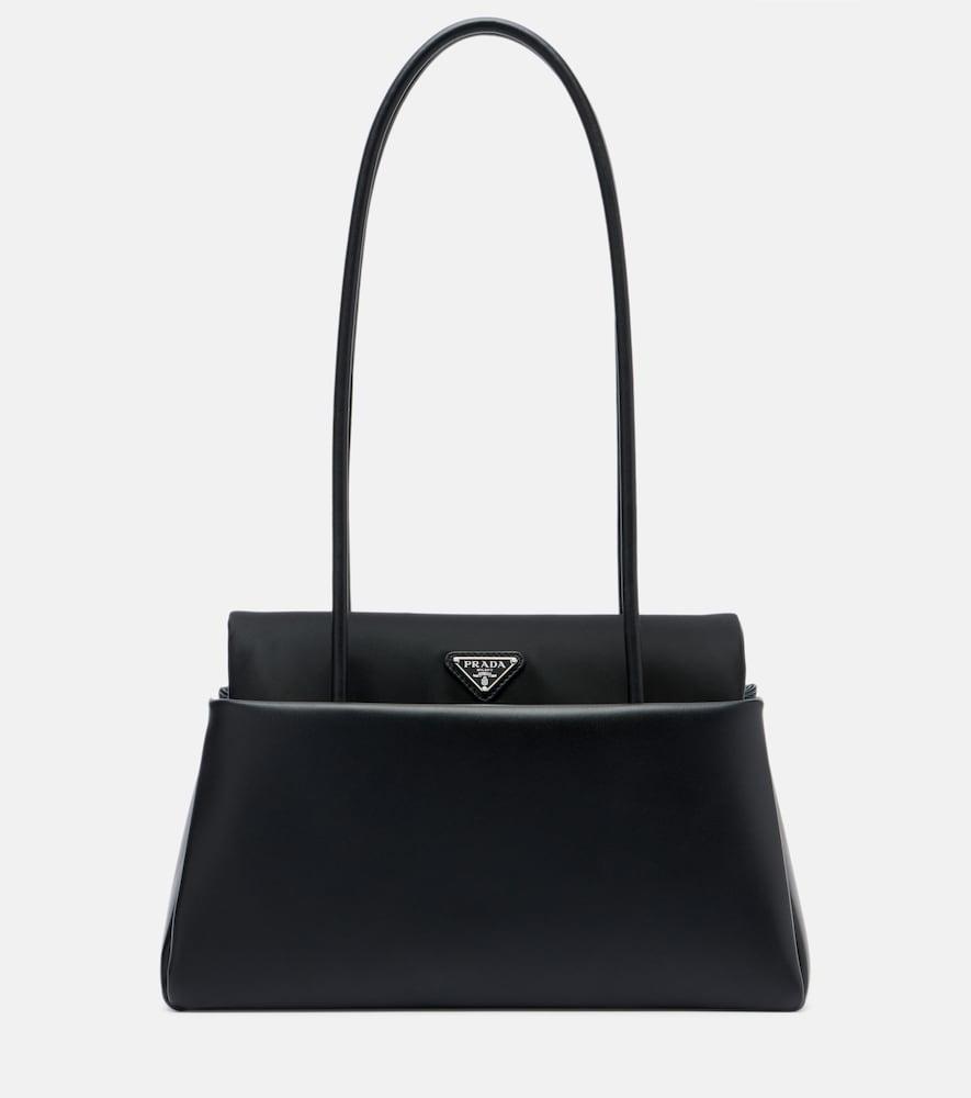 prada prada passage medium leather shoulder bag
