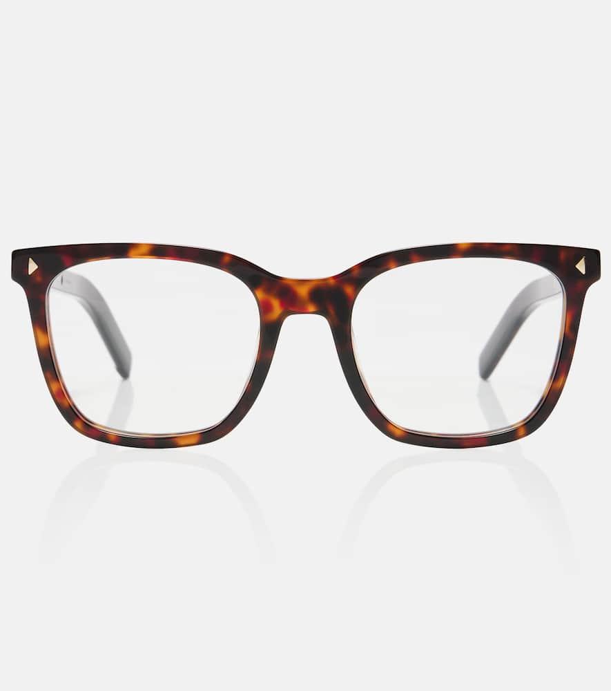 prada prada square glasses