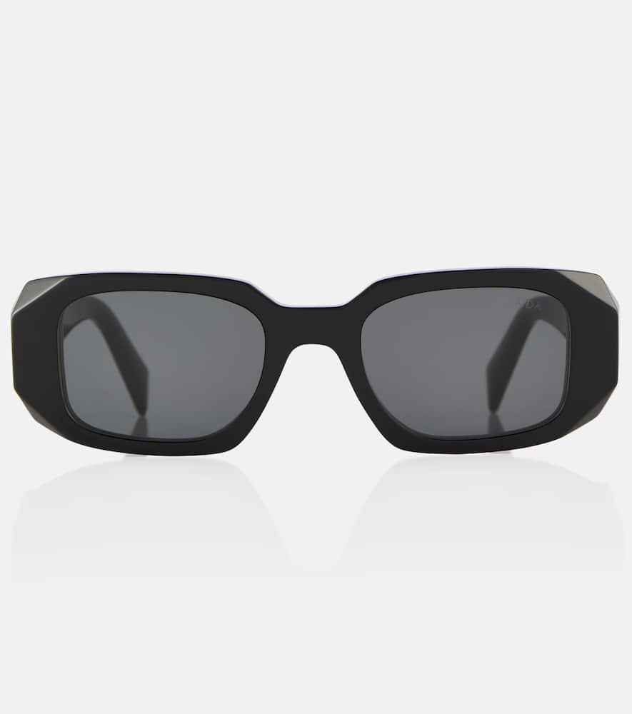 prada prada symbole rectangular sunglasses