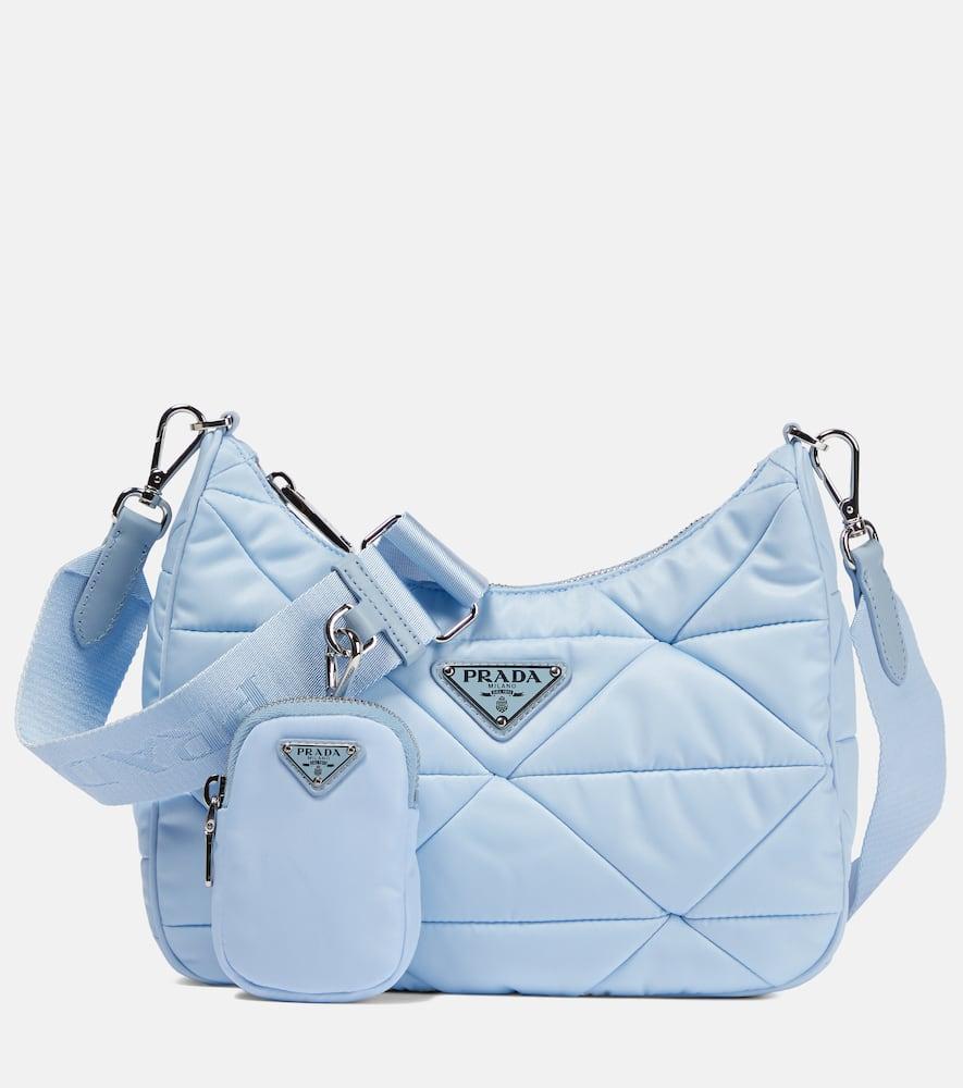 prada quilted shoulder bag