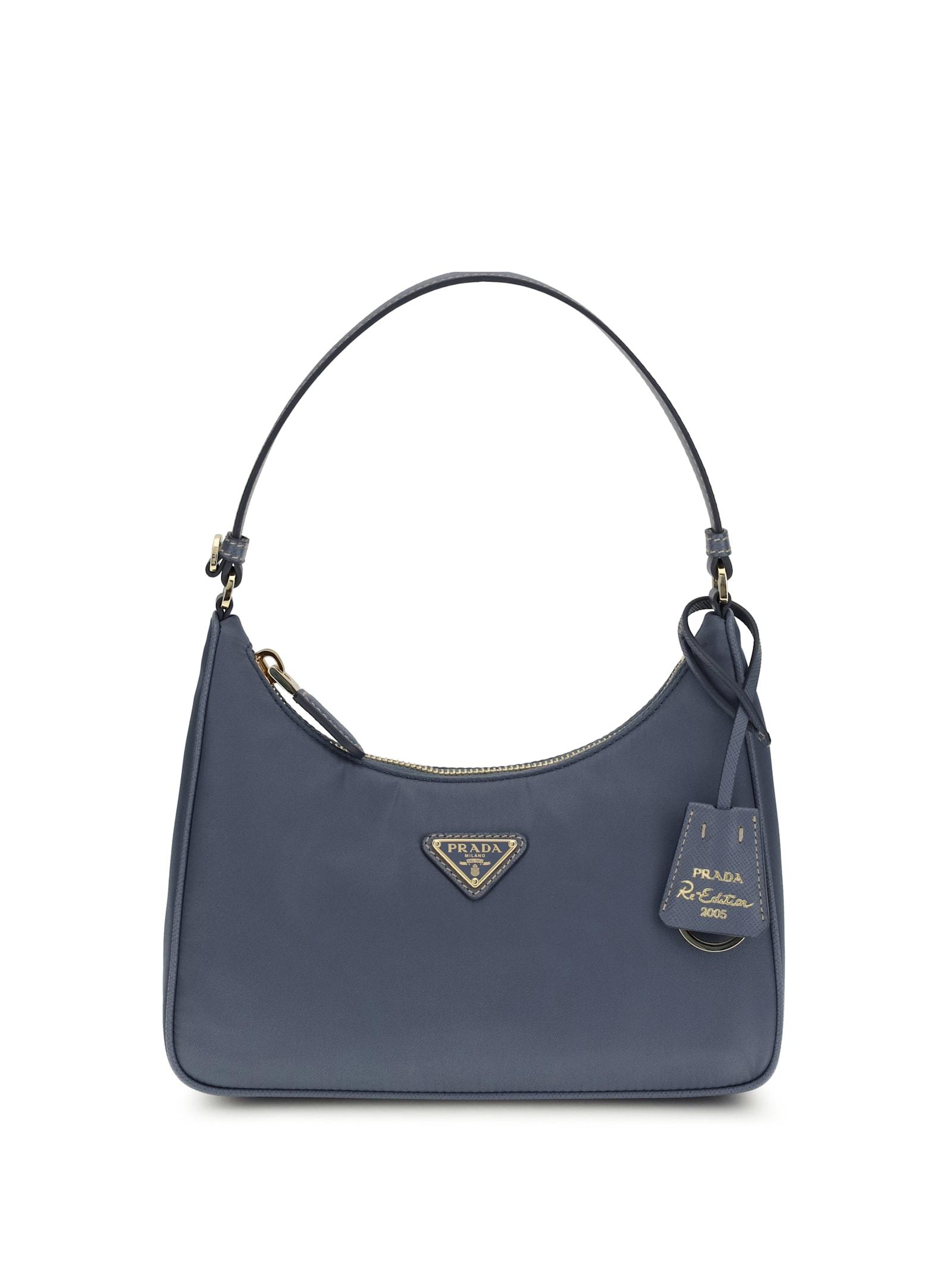 prada re-edition 2005 re-nylon and saffiano shoulder bag
