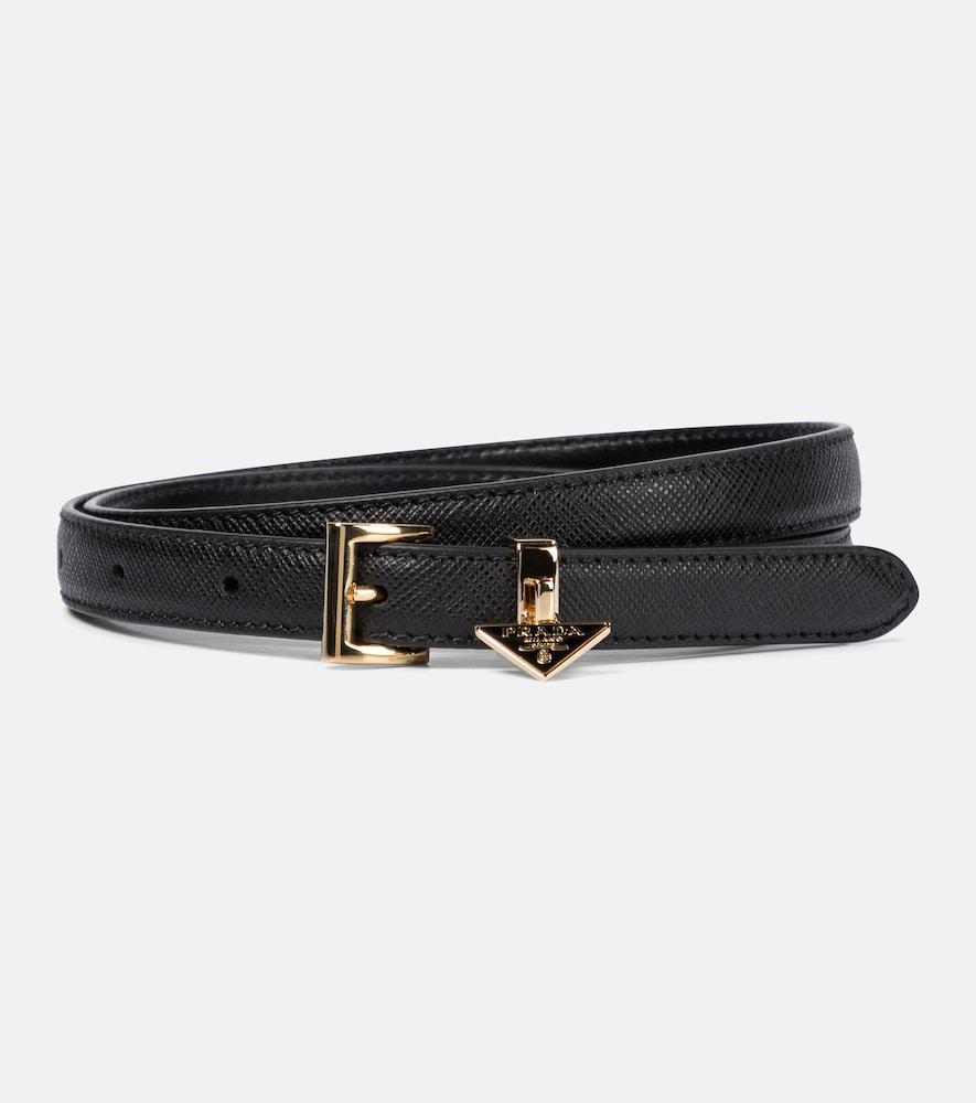 prada saffiano leather belt