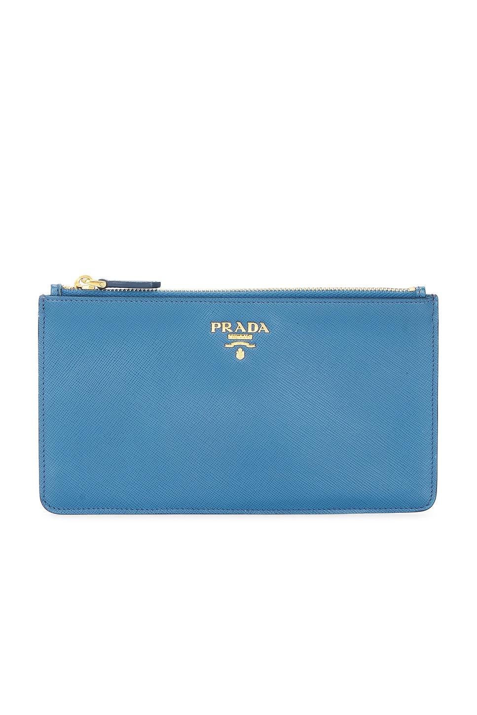 prada saffiano pouch