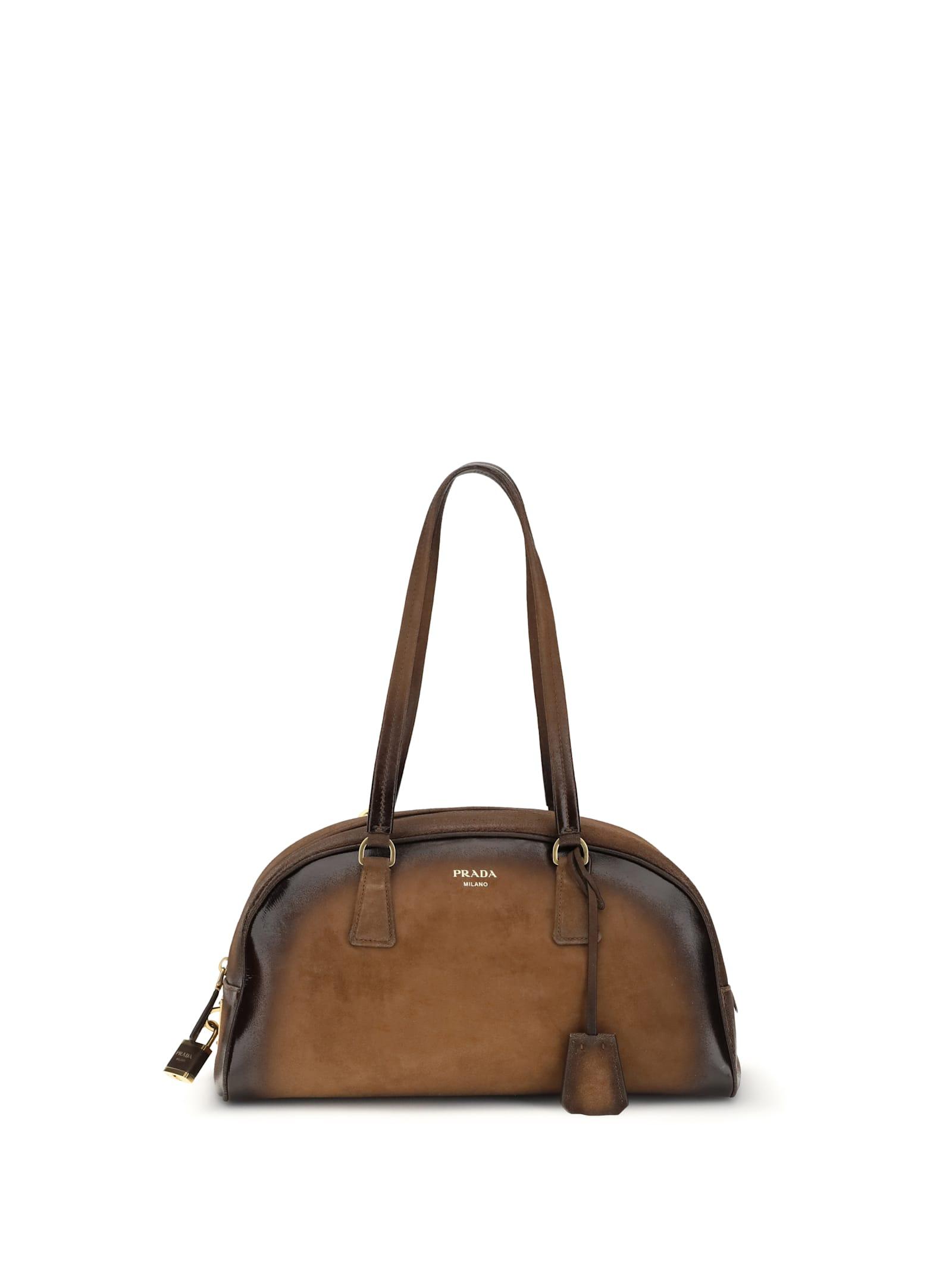 prada satchel shoulder bag