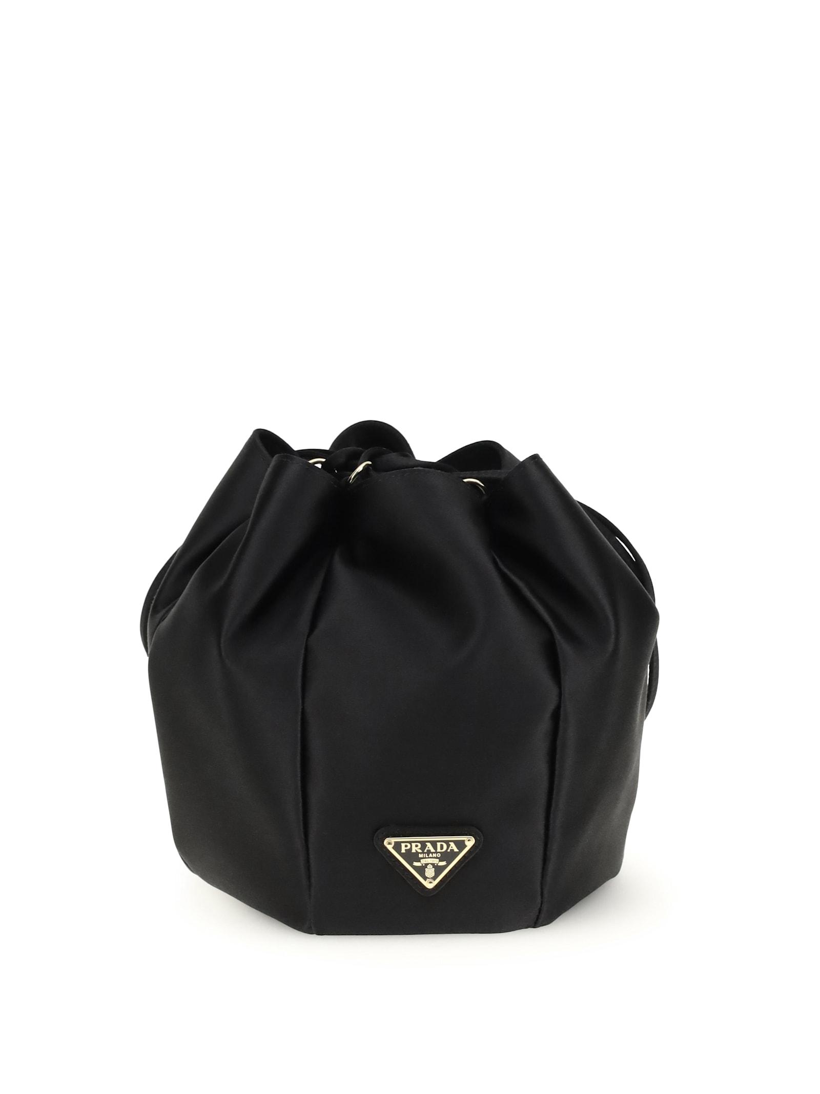 prada satin pouch
