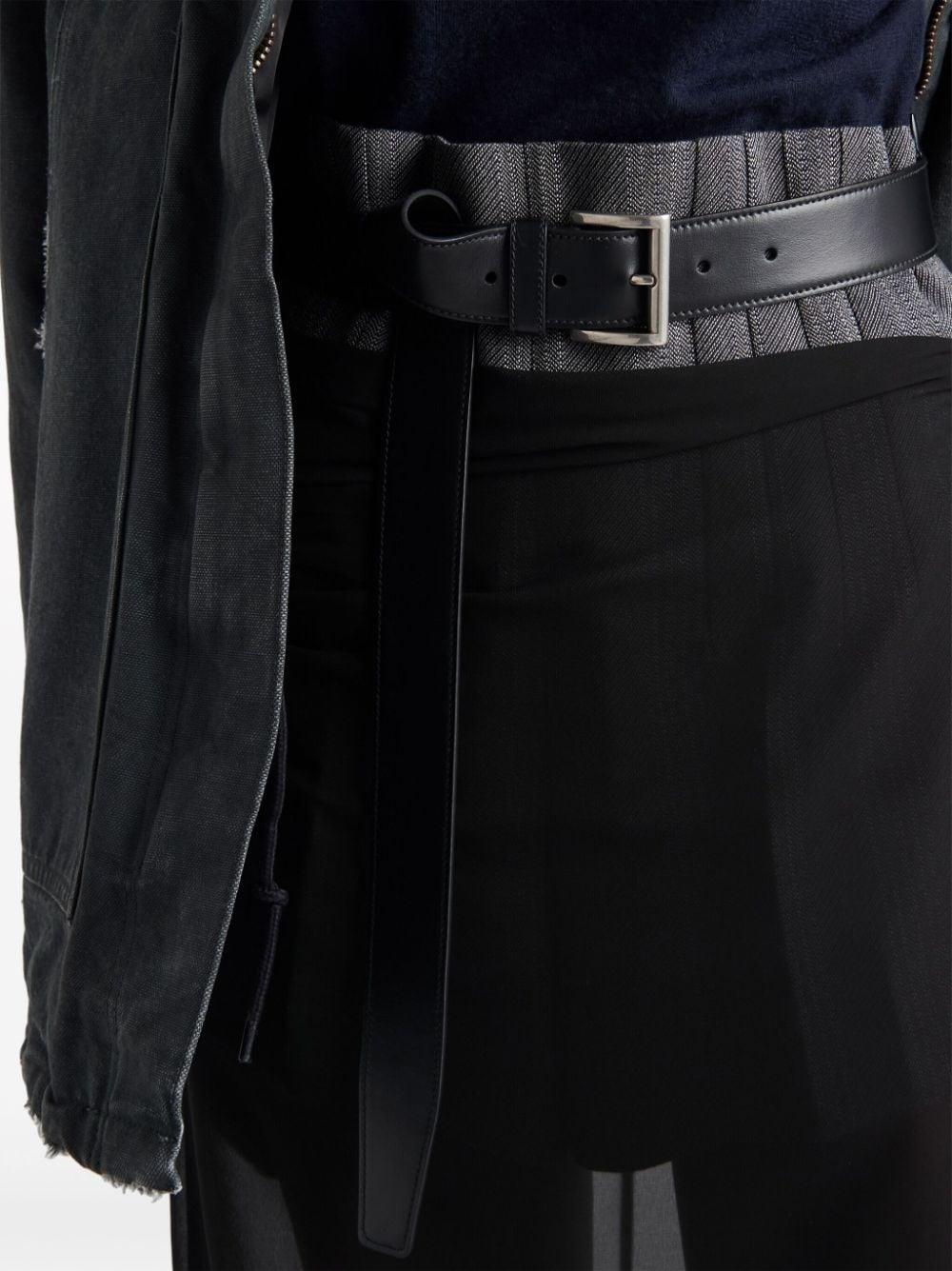 prada skirts black nylon - women