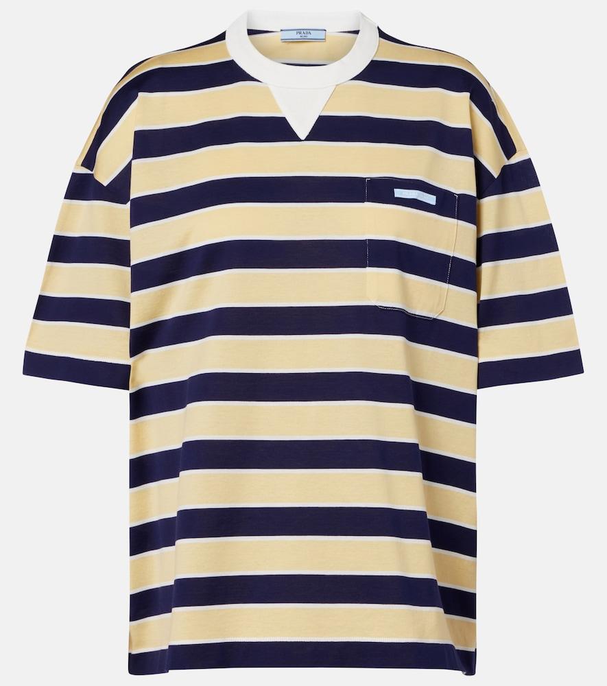 prada striped cotton jersey t