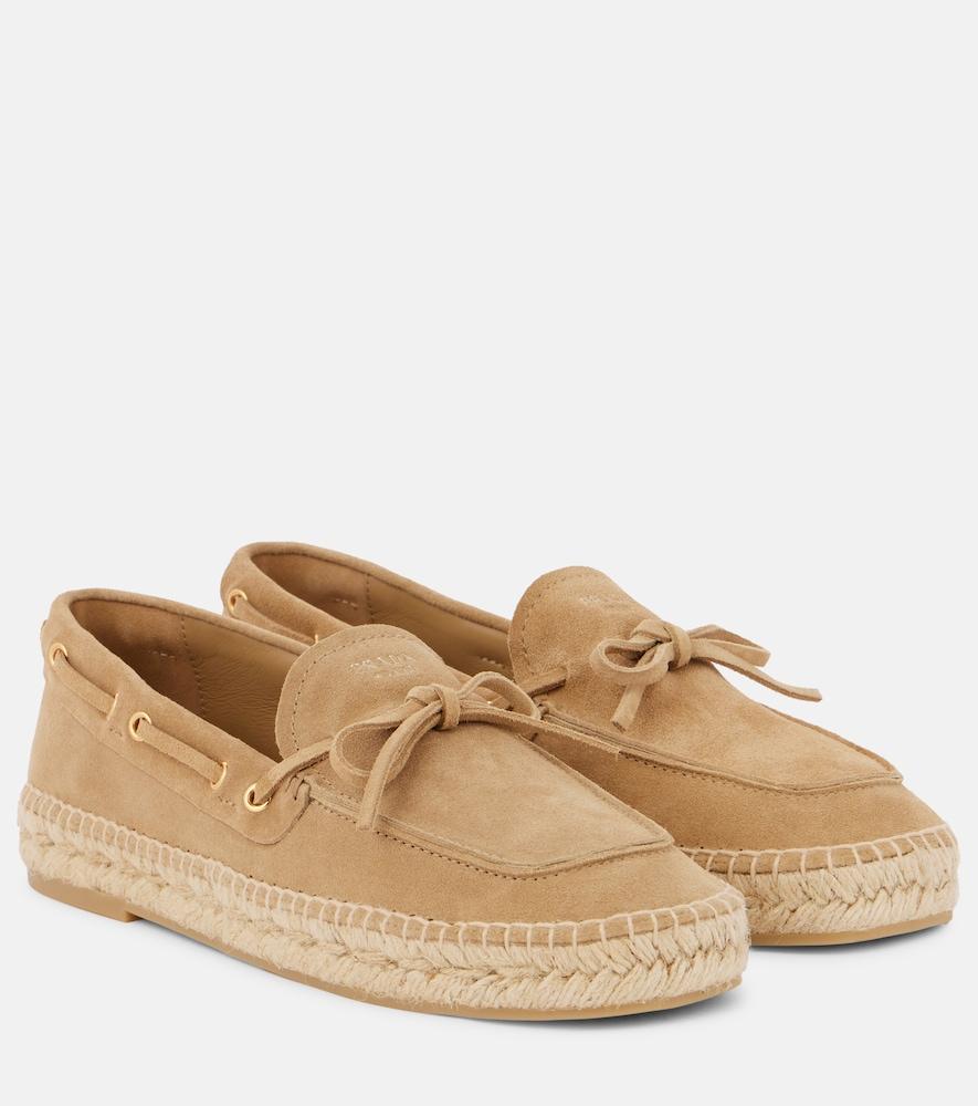 prada suede espadrilles
