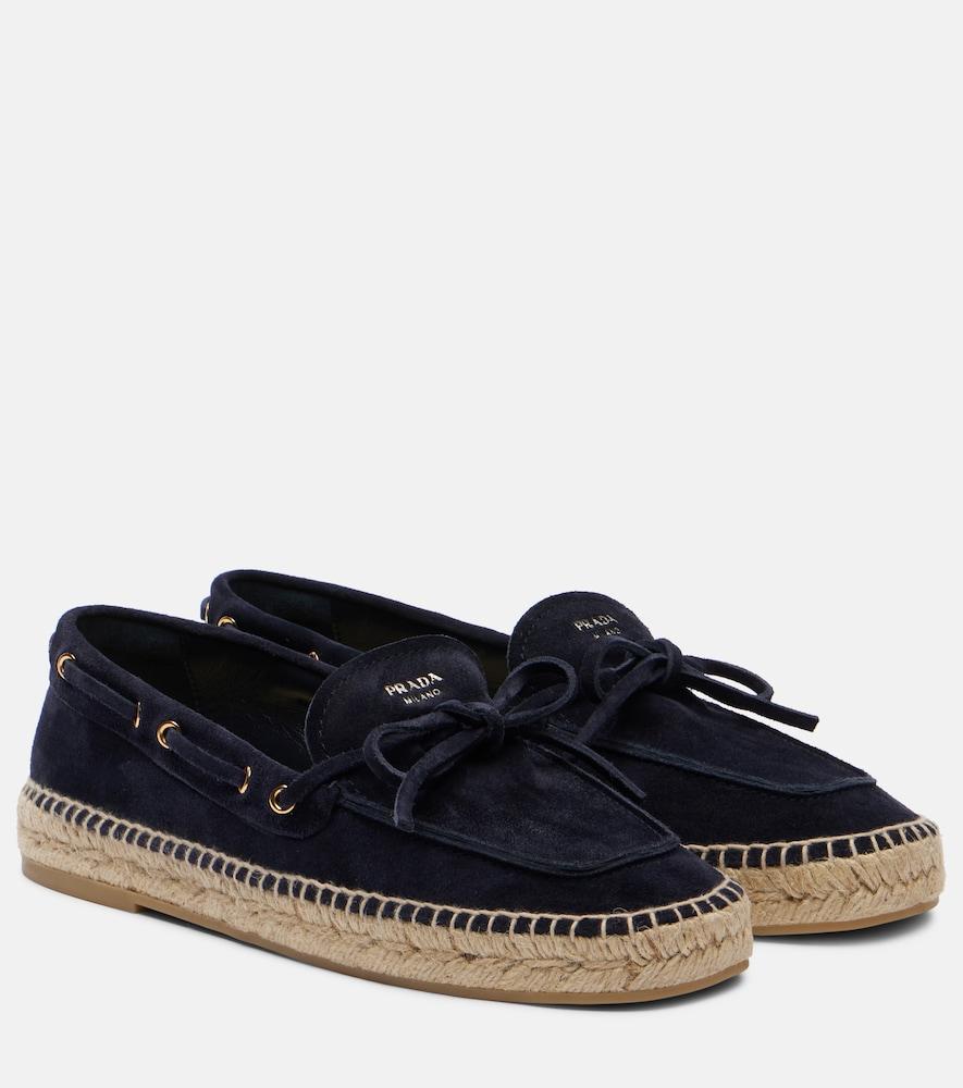 prada suede espadrilles