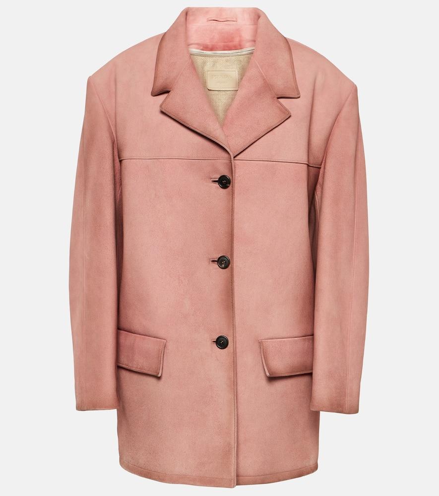 prada suede jacket