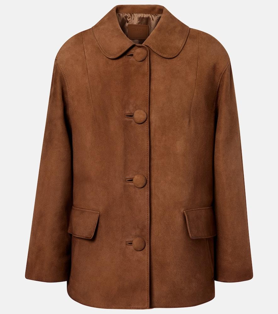 prada suede jacket