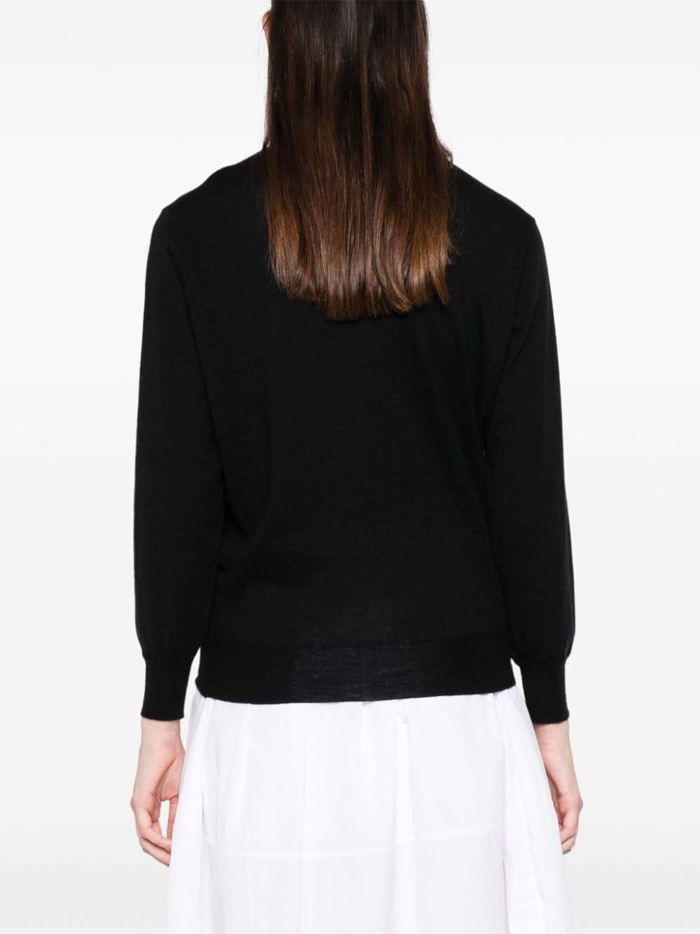prada t-shirts and polos black cashmere - women
