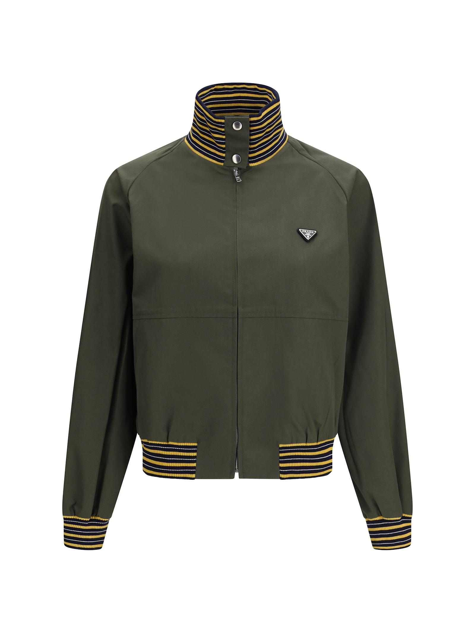 prada technical canvas blouson