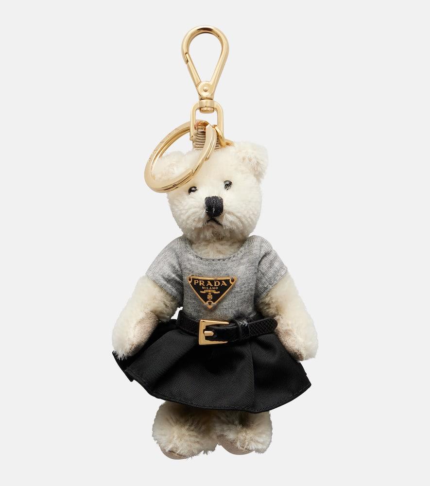 prada teddy bag charm