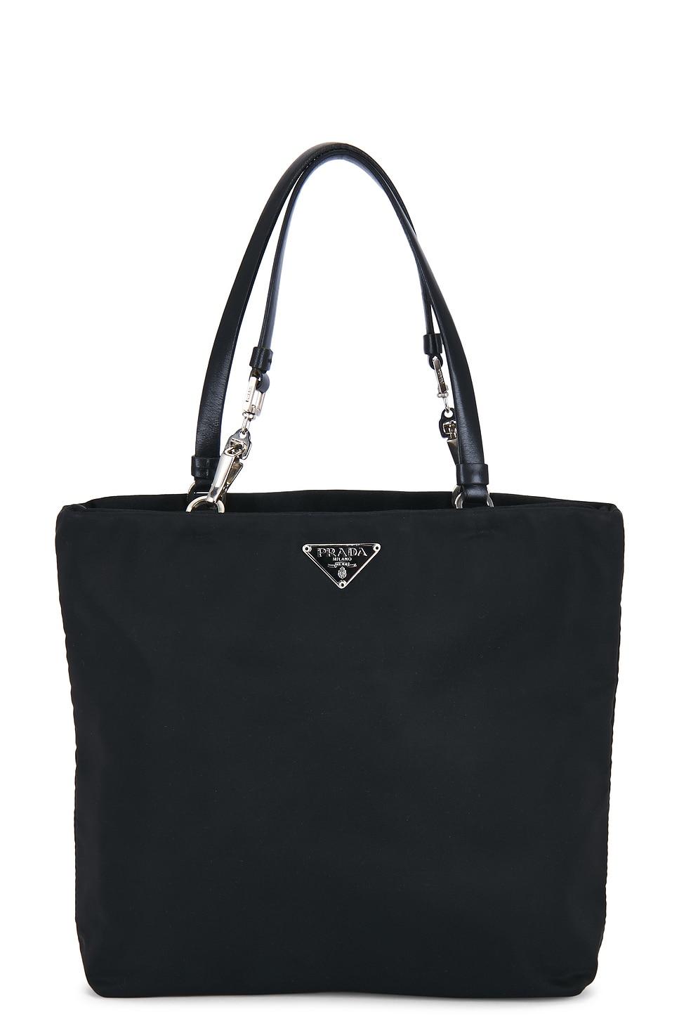 prada vintage tessuto tote bag