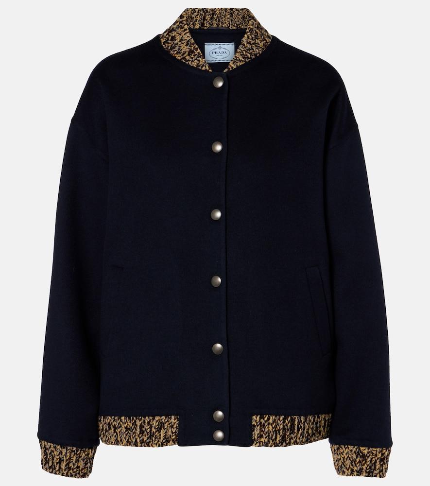 prada wool and cashmere cardigan