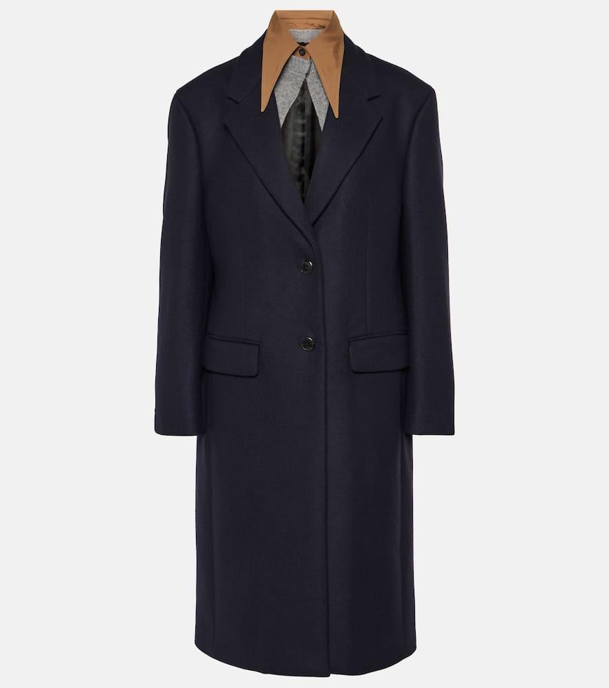 prada wool and cashmere coat