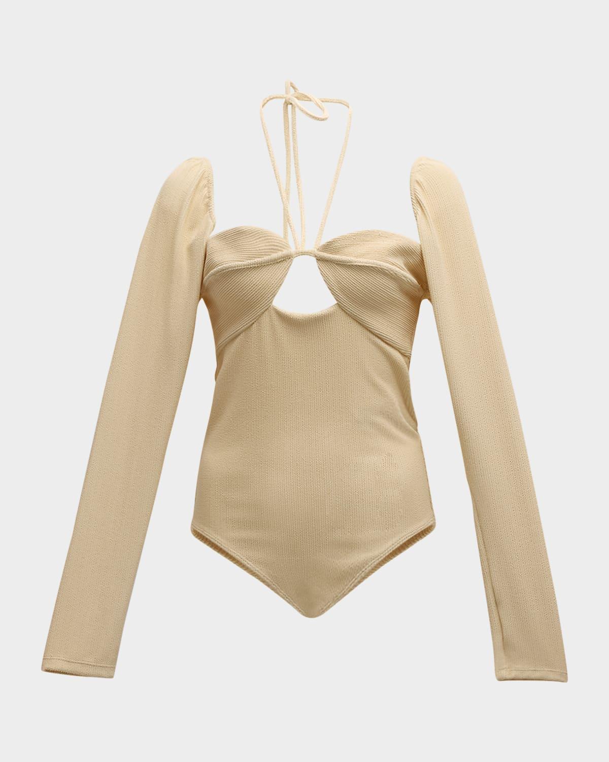 prayer rocks crinkled bodysuit