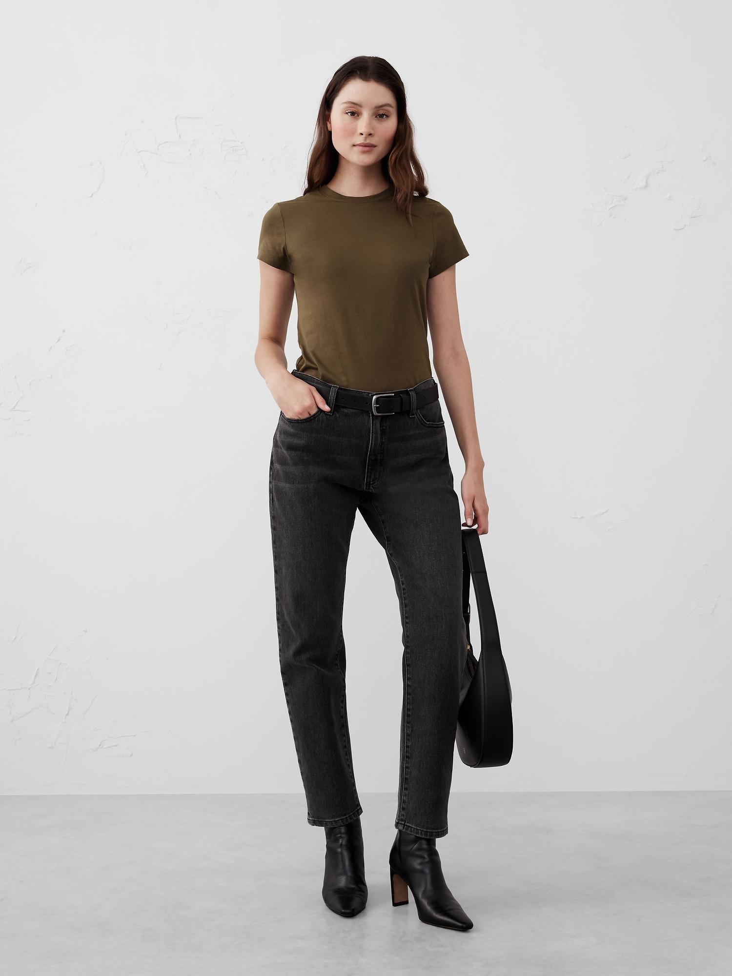 premium cotton fitted t-shirt