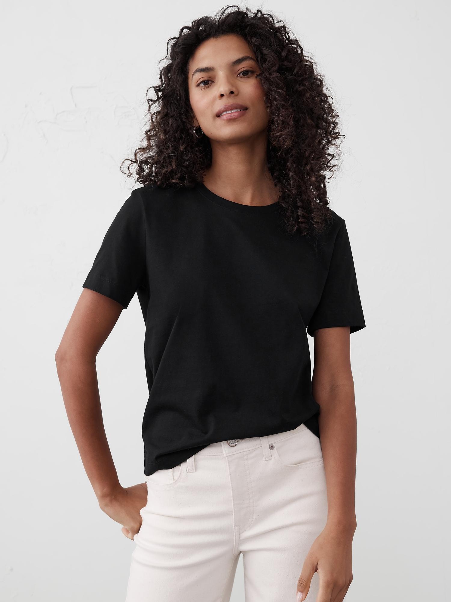 premium cotton relaxed perfect t-shirt