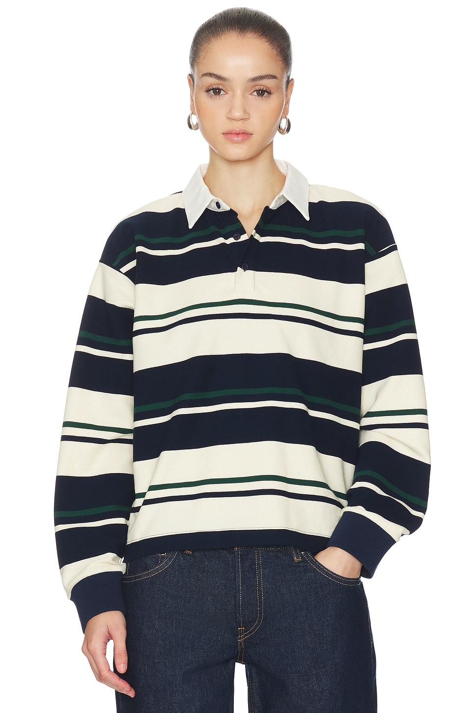 preppy jersey top