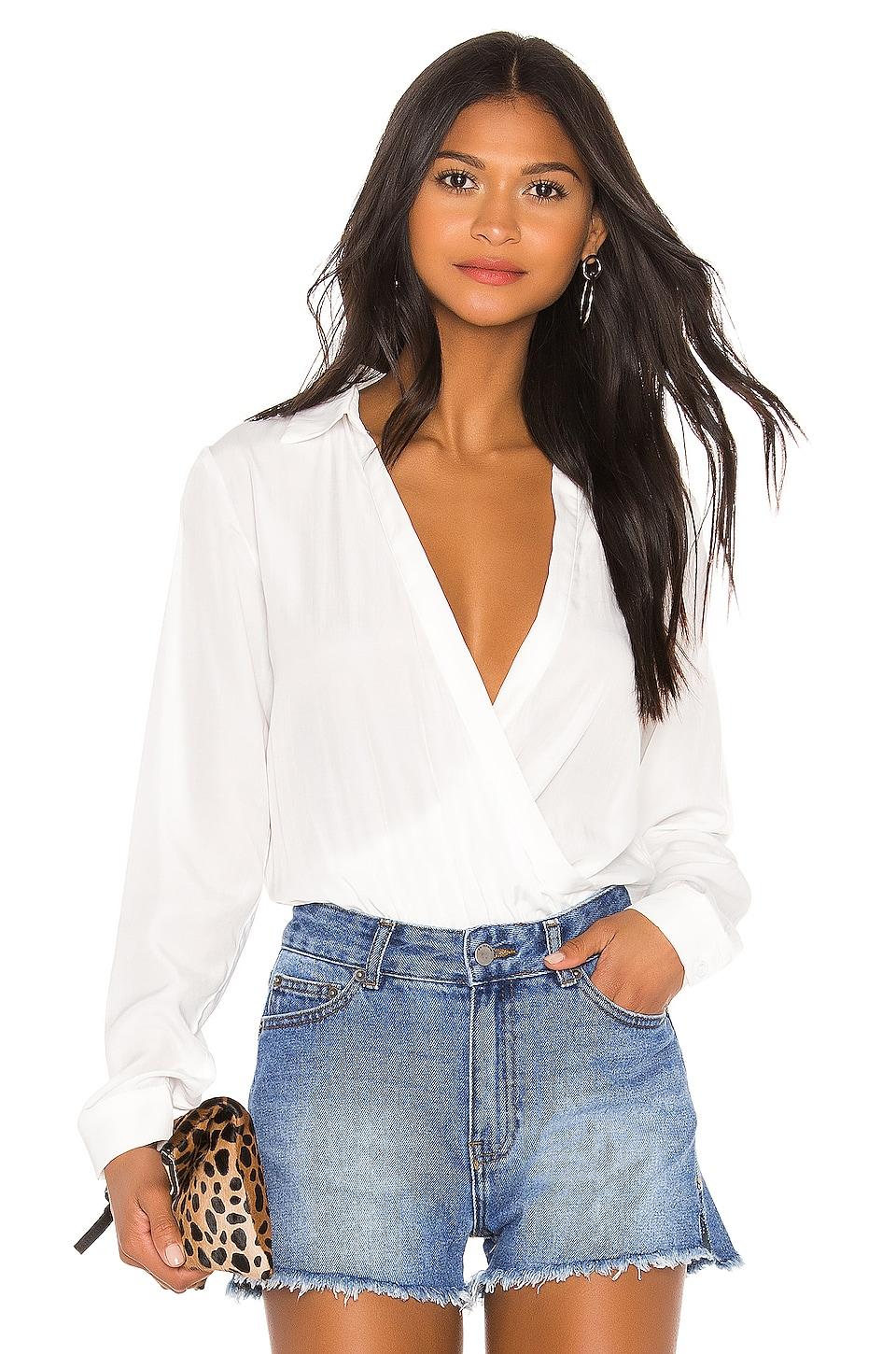 presely surplice bodysuit