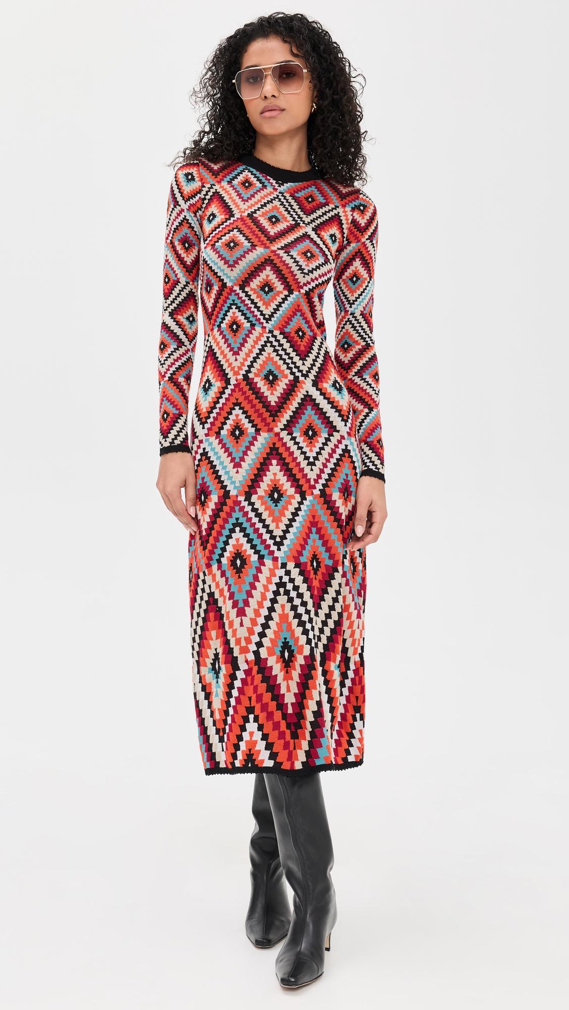 pretti knit midi dress