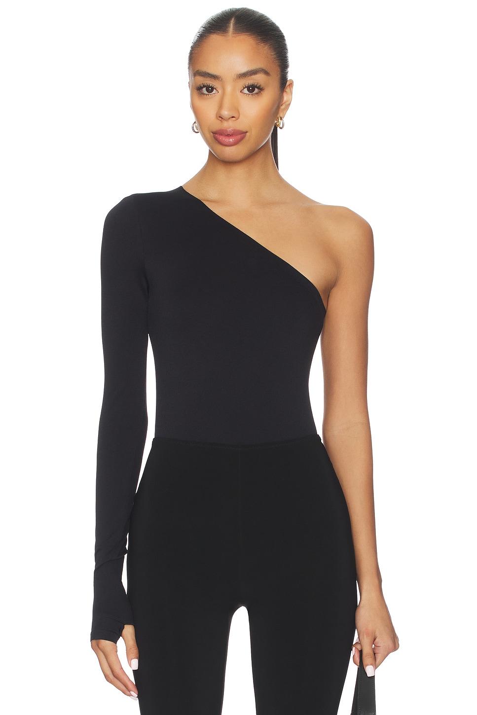 prima ballet one shoulder bodysuit