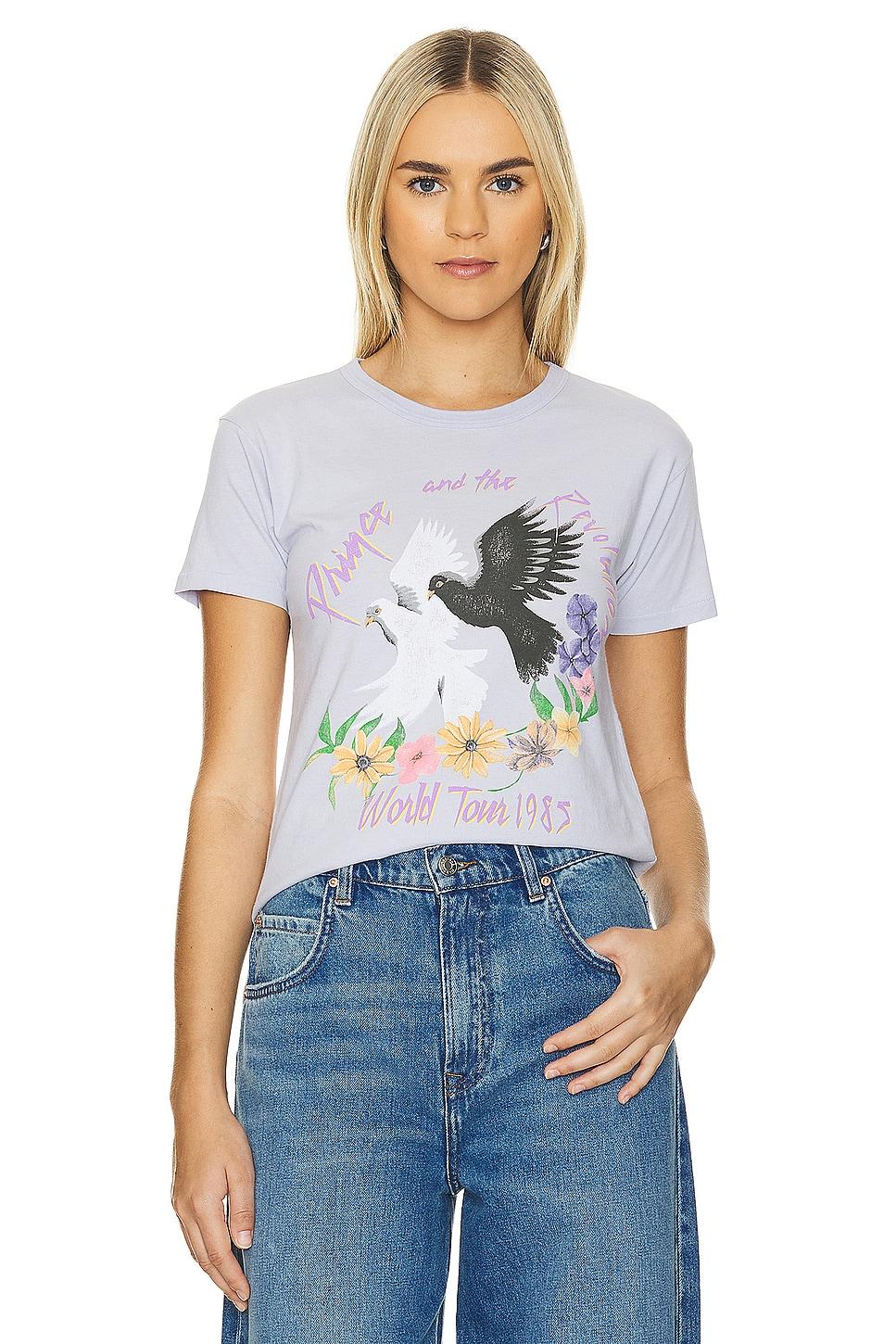 prince world tour 1985 ringer tee