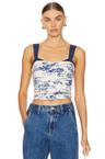printed 2 tone tank