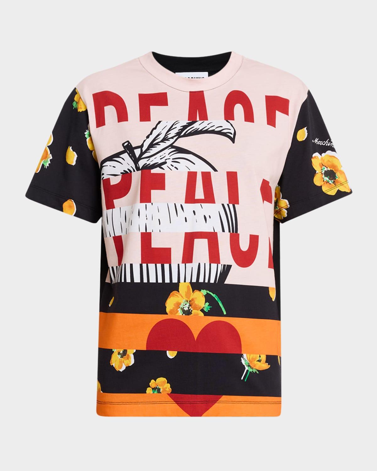 printed crewneck t-shirt