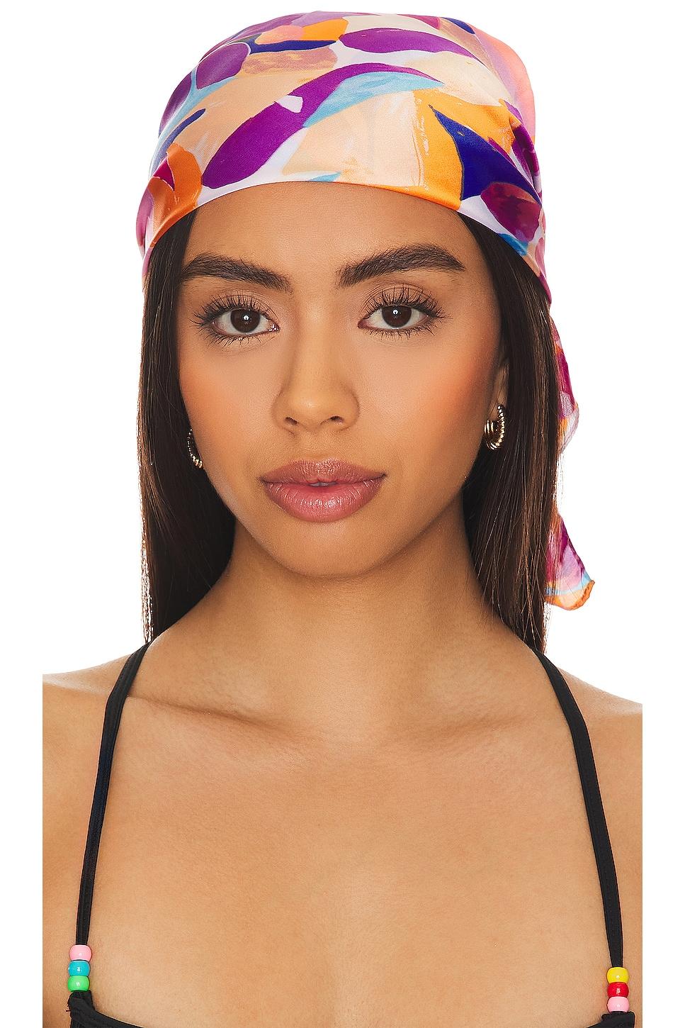 printed equestrian headscarf