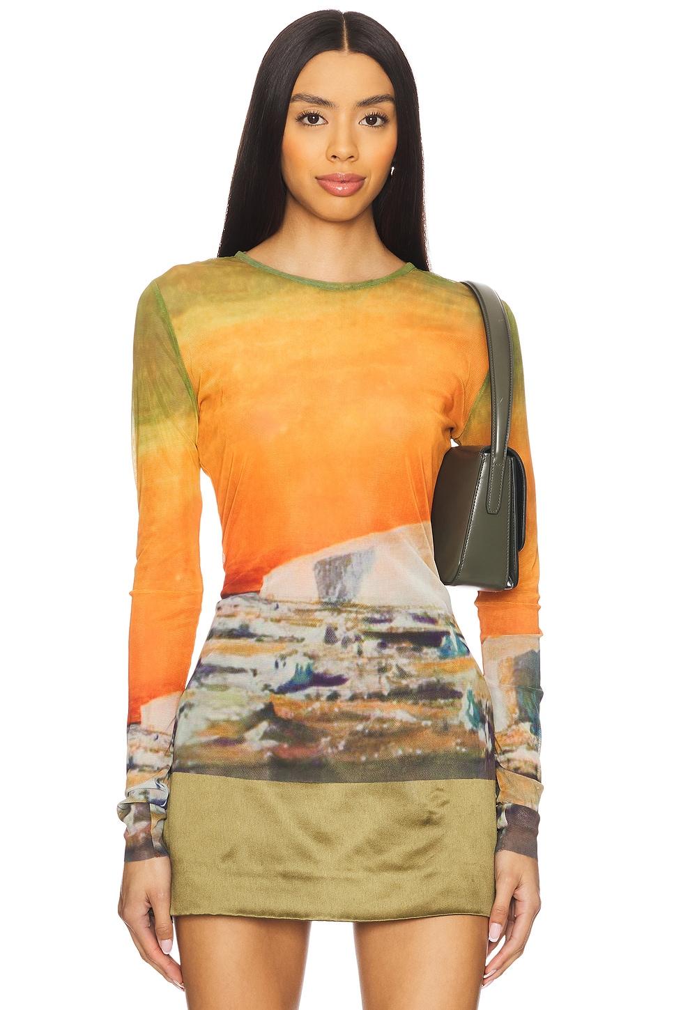 printed mesh top