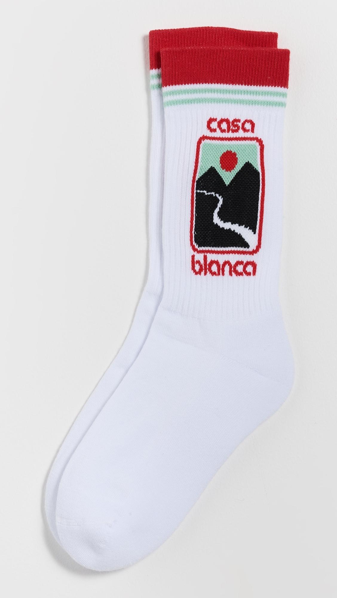 printed sports socks