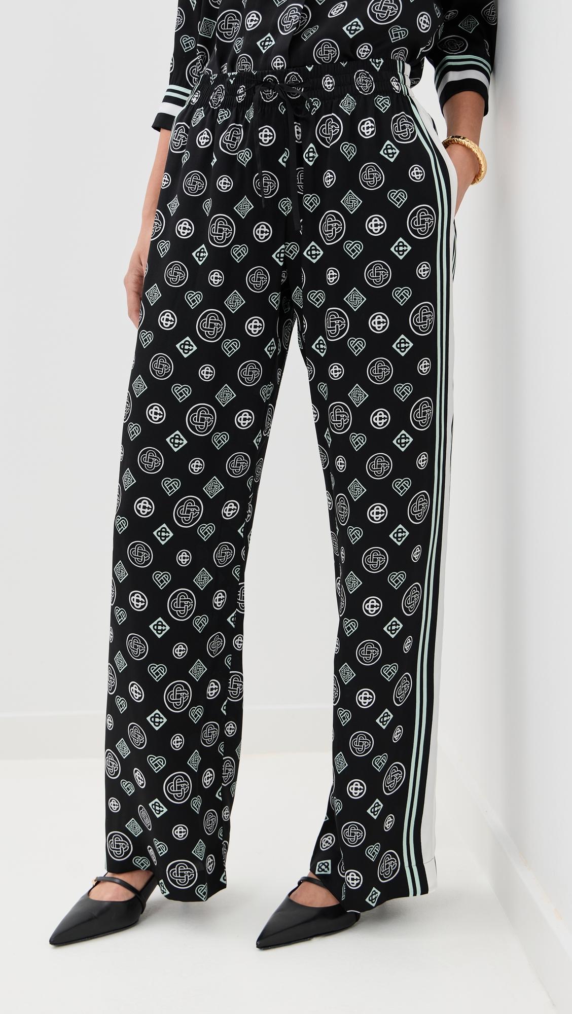 printed trousers