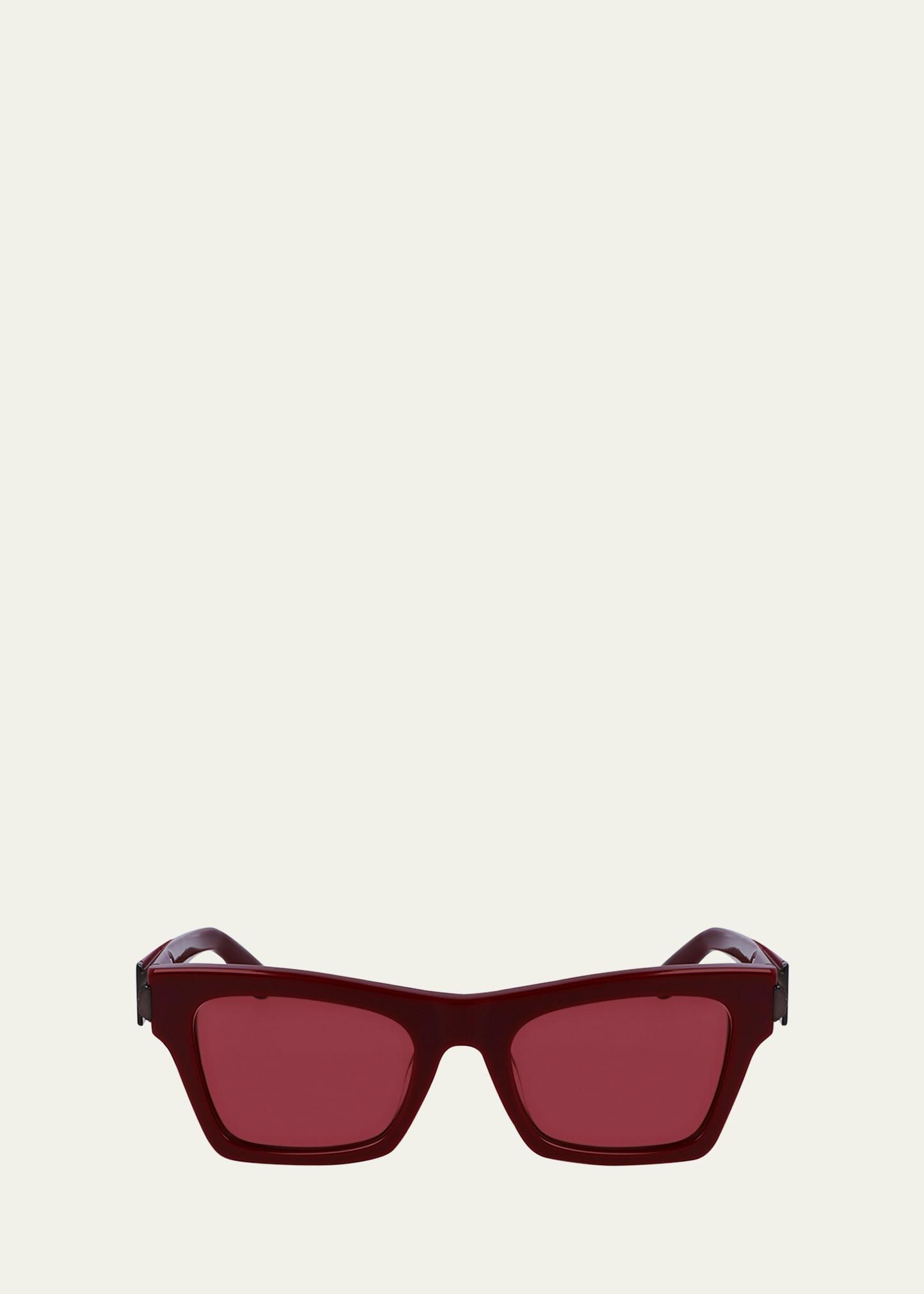 prisma acetate cat-eye sunglasses