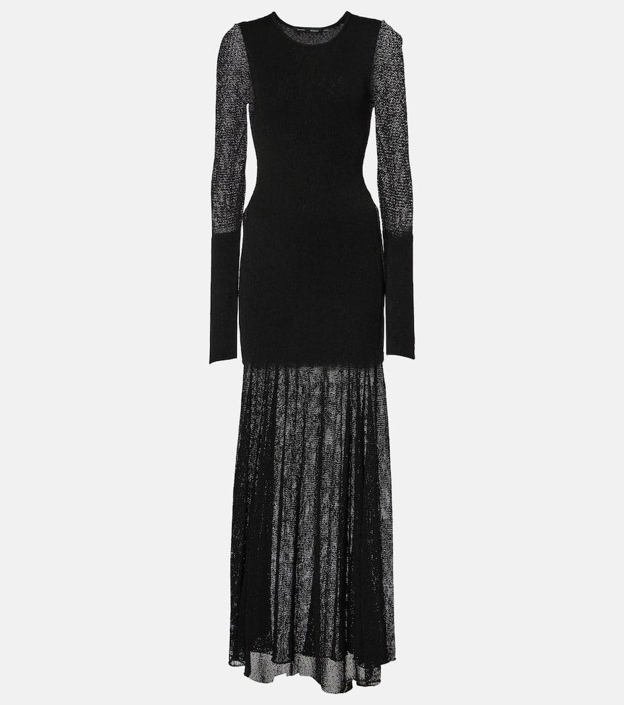 proenza schouler anita knitted maxi dress