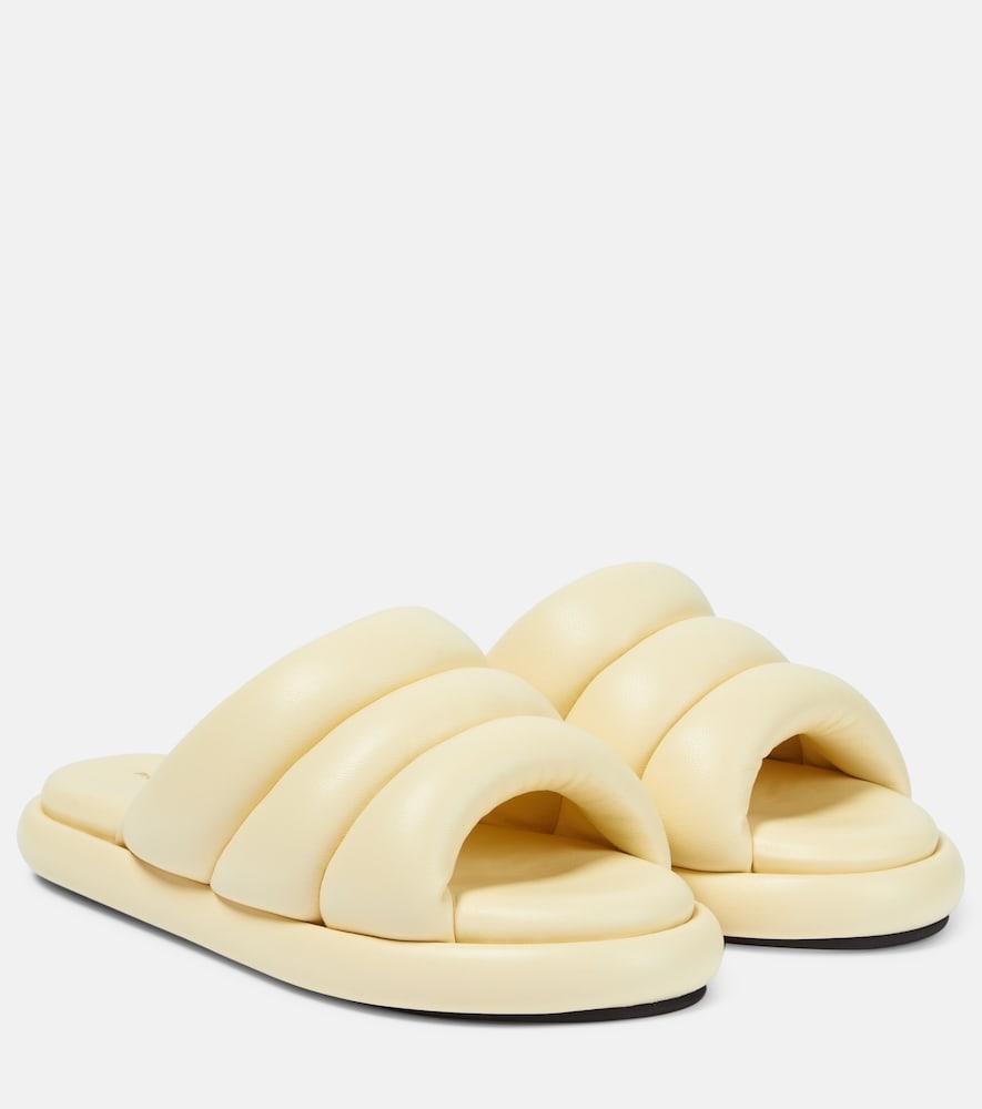proenza schouler arc padded leather sandals
