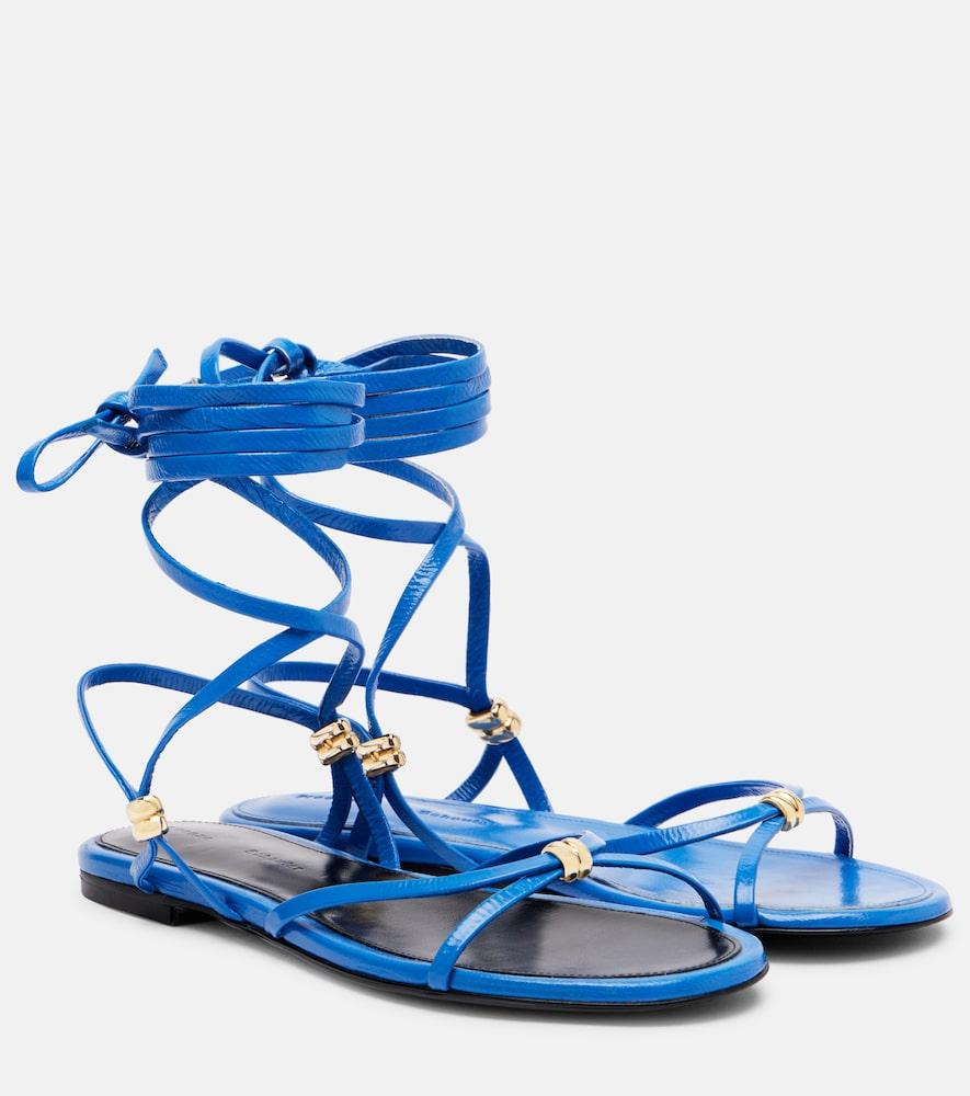 proenza schouler coil leather sandals