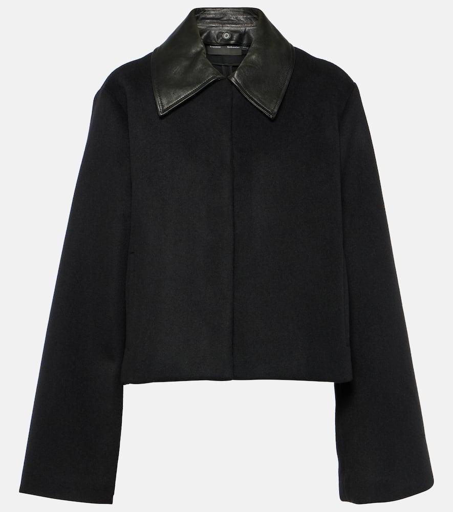 proenza schouler cropped wool