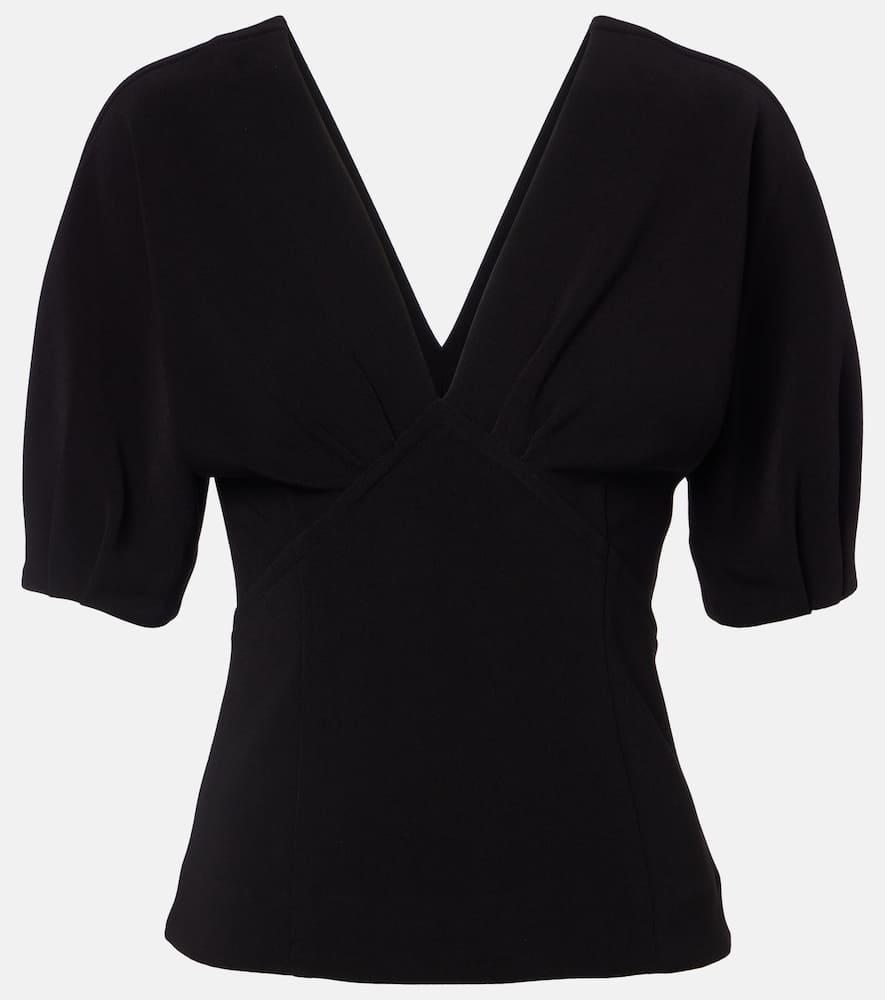 proenza schouler darena crêpe top