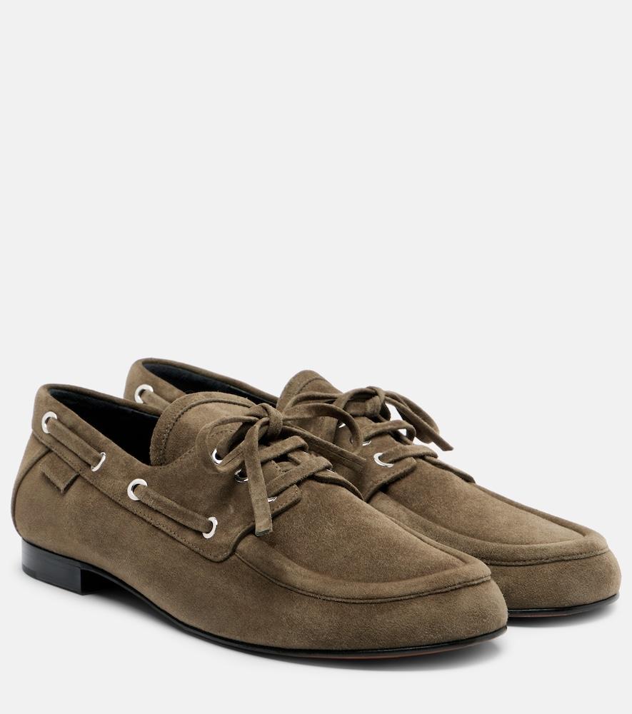 proenza schouler deck suede loafers