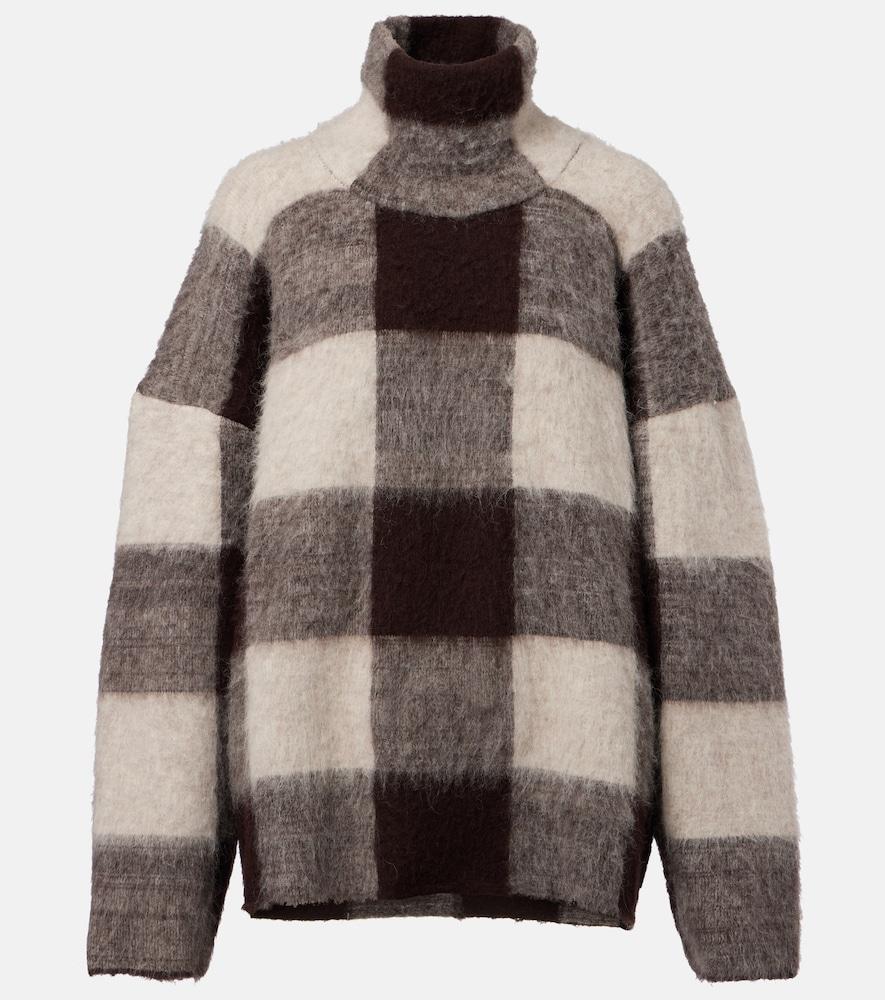 proenza schouler kai checked alpaca